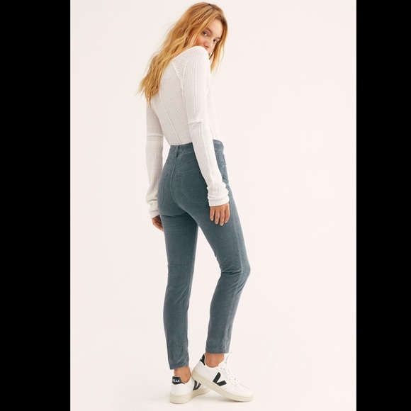 Free People Pants - NWT Free People Sun Chaser Skinny Cord Pants 27